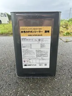 在庫10缶 日本ペイント 水性カチオンシーラー 透明 15kg - メルカリ
