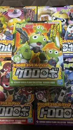 ケロロ軍曹 プラモコレクション 武者ケロロ小隊セット プラモデル