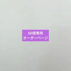 ☆lili様専用オーダーページ☆