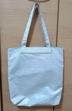 PELLEBORSA ペレボルサ　ナイロン　トートバッグ　ネイビー　白　A4収納