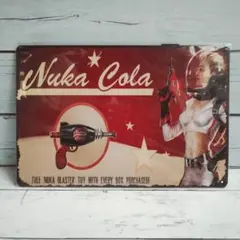 ✅【フォールアウト Fallout】メタルサイン　ヌカコーラ・ガール　ブリキ看板
