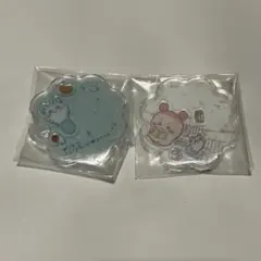 ちいかわ きゃらシャカチャームグミ モモンガ 古本屋 カニちゃん 2点セット
