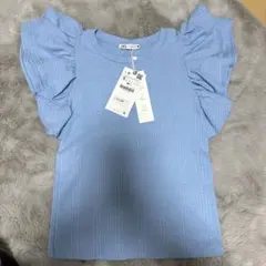 ZARAフリルシャツ