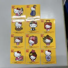ヤマト運輸　サンリオハローキティ コラボシール 11枚セット