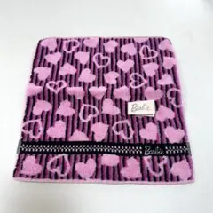 Barbie タオルハンカチ ピンク