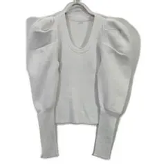 新品♡Bibiy. EFFIE PUFF KNIT ベージュ - メルカリ