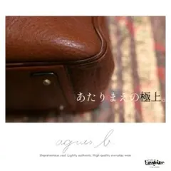 01: Vintage agnes b. Leather Bag