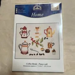 DMC クロスステッチ刺繍キット Coffee Break