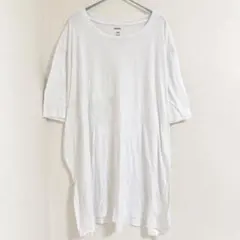 ソノマ Tシャツ クルーネック 無地 ビッグサイズ 3XB 白 コットン混