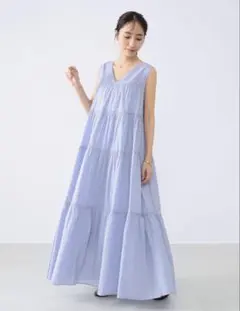 みんと様専用 YORI yoriフクレサイドギャザーワンピース 36 - メルカリ