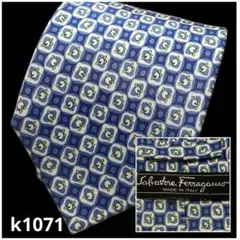 Salvatore Ferragamo シルク ネクタイ 花柄