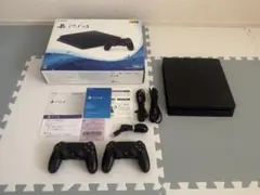 PS4 本体+コントローラー2個CUH-2200A B01 500GB 箱付
