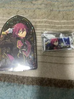 あんスタ 中国 花窓アクスタ 韓国カフェ 等身キャラアクリル名札 七種茨