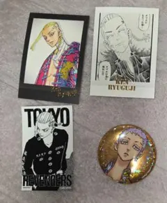 東リべ 龍宮寺堅 ドラケン 三ツ谷隆 ぱしゃこれ 缶バッジ