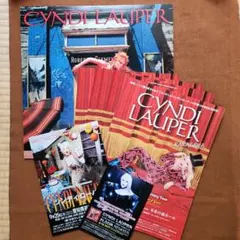 Cyndi Lauper She's So Unusual レコード+フライヤー