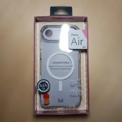 新品 MONOCOZZI iPhone Air ケース トランスパレント