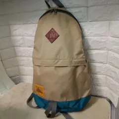 【極美品】KELTY ケルティ リュック バックパック ベージュ×ブルー