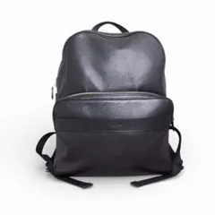 COACH ブラック レザーバックパック ハミルトン F72082 ブラック Coach F72082 Black Hamilton Pebble Leather Backpack Men for sale