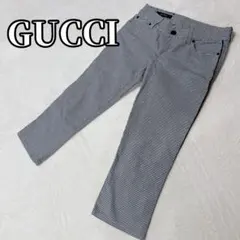 美品 GUCCI グッチ 千鳥格子 パンツ イタリア製 レディース 38 Mのサムネイル