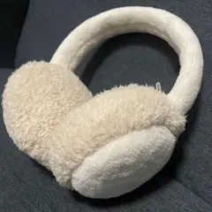 ホワイト 耳あてイヤーマフ