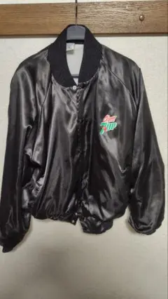 7UP チェリージャケット ブラック　スタジャン