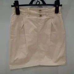 CLEF DE SOL　台形スカート　キナリ