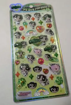 正規品　カミオジャパン　うるちゅるpopシール　パワーパフガールズ　バターカップ