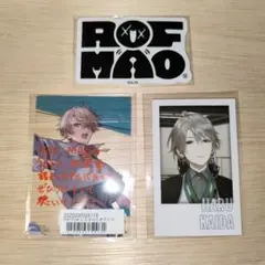にじさんじ 甲斐田晴 ROF-MAO ステッカー チェキ クリアカード