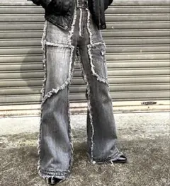 jentlouis ジェントルイス Cut-Off Denim Pants - メルカリ