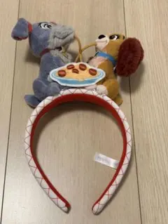 ディズニー　レディ＆トランプ　カチューシャ　わんわん物語
