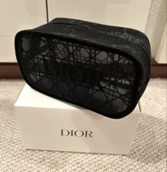 Dior ディオール ノベルティ メッシュ ポーチ 黒