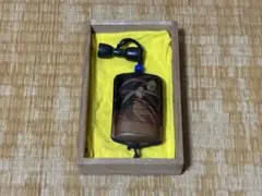 時代蒔絵印籠 五段 山水楼閣図 根付・緒締付 在銘 英次 時代物 骨董