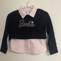 レイヤードトレーナー 2点セット Barbie 女の子 130cmのサムネイル