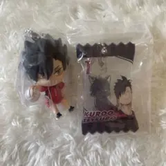 ハイキュー 黒尾鉄朗 キーホルダー でふぉフィグ クロオネコ