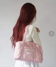 letebloew トートバッグ ピンク