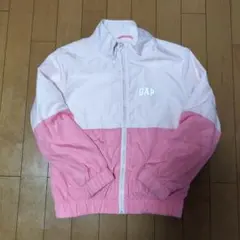 GAP KIDS ウィンドブレーカー 130cm ピンク ホワイトのサムネイル