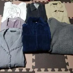 カジュアルトップスセット 多色 60-70代　シニア向け