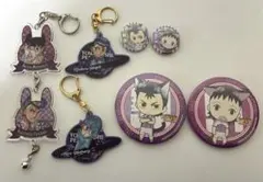 弱虫ペダル　石垣光太郎　御堂筋翔　キーホルダー　缶バッジ