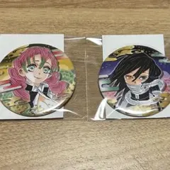 鬼滅の刃 原作 コレクション 缶バッジ 第5弾 伊黒小芭内 甘露寺蜜璃 おばみつ