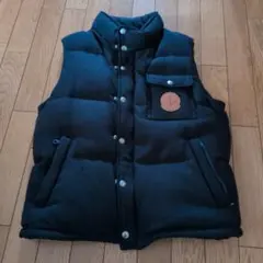 Beams Heart 黒 ダウンベスト Mサイズ