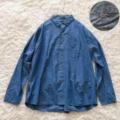 45R インディゴシャツ 長袖シャツ ワンポイントR刺繡 ユニセックス 4サイズ 楽天市場】45r インディゴ シャツの通販