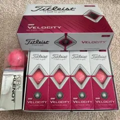 Titleist Velocity 希少ピンク 18球【15球新品】 - メルカリ