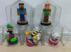 amiibo アミーボ 5体セット ケース付き