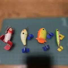 Heddon Tiny Crazy Crawler 1個.その他3個セットのサムネイル