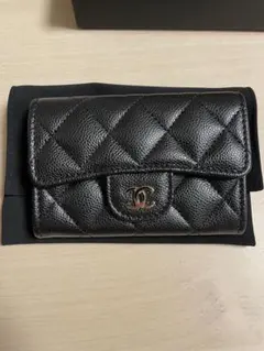 【最終値下げ！プロフィール必読！新品未使用】CHANEL コインカードケース