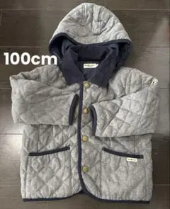 【MIKI HOUSE HOT BISCUITS】キルティングコート 100cm