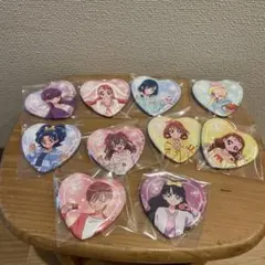 プリキュア プリティストア 第2弾 トレーディングハート型 缶バッジ全10種類
