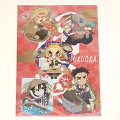 煉獄杏寿郎 伊黒小芭内 悲鳴嶼行冥 善逸 伊之助 クリアファイル 鬼滅の刃