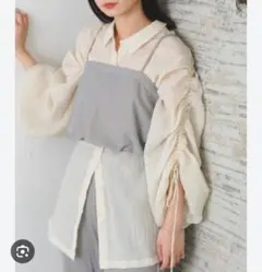 Kastane リバーシブルカットビスチェ