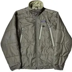 名作 patagonia 00s puff jacket オリーブグリーン M